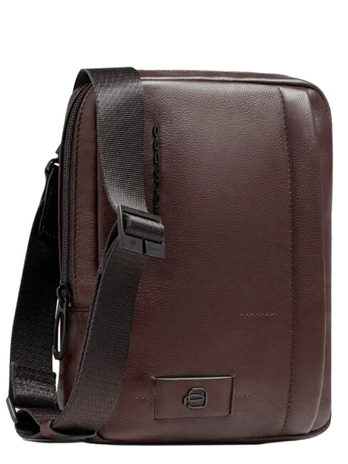 W137 Bolso de cuero MORO - Bandoleras Hombre