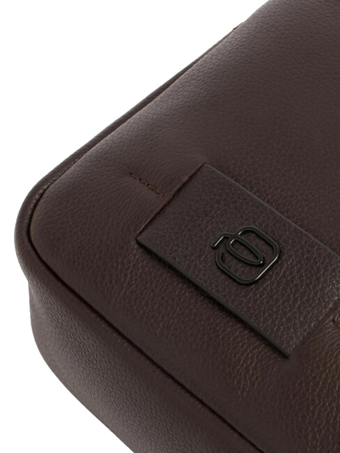 W137 Bolso de cuero MORO - Bandoleras Hombre