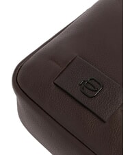 PIQUADRO W137 Bolso de cuero MORO - Bandoleras Hombre - 5