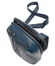 PIQUADRO W143 Bolsa para iPad mini azul - Bandoleras Hombre - 5