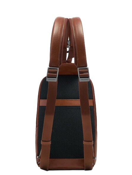 VICTOR Mochila de cuero de un solo hombro CUERO - Mochilas para port&aacute;til