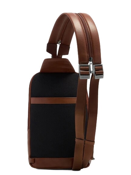 VICTOR Mochila de cuero de un solo hombro CUERO - Mochilas para port&aacute;til