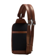 PIQUADRO VICTOR Mochila de cuero de un solo hombro CUERO - Mochilas para port&aacute;til - 4