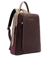 PIQUADRO CIRCLE Mochila para port&aacute;til de 15,6". burdeos/rosa - Bolsos Mujer - 2