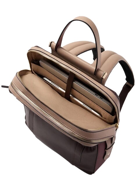 CIRCLE Mochila para port&aacute;til de 15,6". burdeos/rosa - Bolsos Mujer