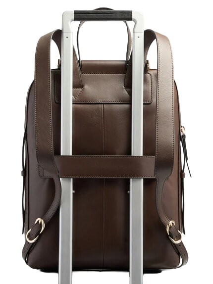 CIRCLE  Mochila CIRCLE para pc de 14 "PC / iPad Air - iPad Pro 9.7 / iPad 11" Ante color nogal oscuro - Mochilas para port&aacute;til