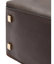 PIQUADRO CIRCLE  Mochila CIRCLE para pc de 14 "PC / iPad Air - iPad Pro 9.7 / iPad 11" Ante color nogal oscuro - Mochilas para port&aacute;til - 5