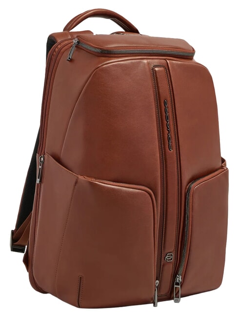 W143 Mochila para port&aacute;til de 15,6". CUERO - Mochilas Escuela & Tiempo Libre
