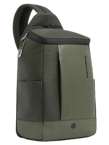 W145 Mochila de un solo hombro con soporte para iPad de 11". VERDE - Mochilas Escuela & Tiempo Libre