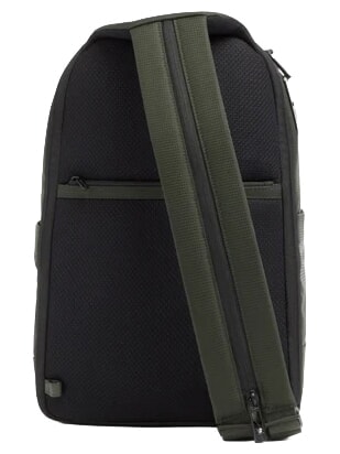 W145 Mochila de un solo hombro con soporte para iPad de 11". VERDE - Mochilas Escuela & Tiempo Libre