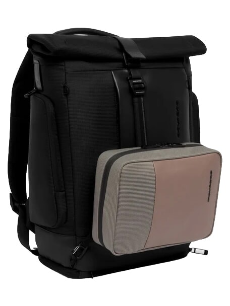 W145 Mochila enrollable para port&aacute;til de 15,6". negro - Mochilas Escuela & Tiempo Libre