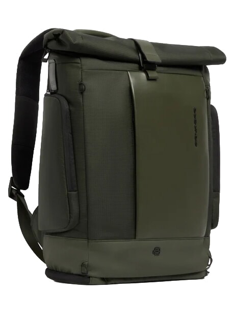 W145 Mochila enrollable para port&aacute;til de 15,6". VERDE - Mochilas Escuela & Tiempo Libre