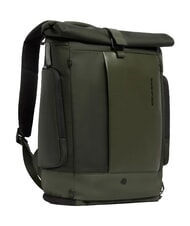 PIQUADRO W145 Mochila enrollable para port&aacute;til de 15,6". VERDE - Mochilas Escuela & Tiempo Libre - 2