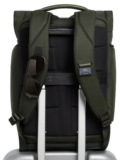 W145 Mochila enrollable para port&aacute;til de 15,6". VERDE - Mochilas Escuela & Tiempo Libre