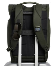 PIQUADRO W145 Mochila enrollable para port&aacute;til de 15,6". VERDE - Mochilas Escuela & Tiempo Libre - 3
