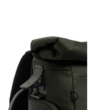 PIQUADRO W145 Mochila enrollable para port&aacute;til de 15,6". VERDE - Mochilas Escuela & Tiempo Libre - 8