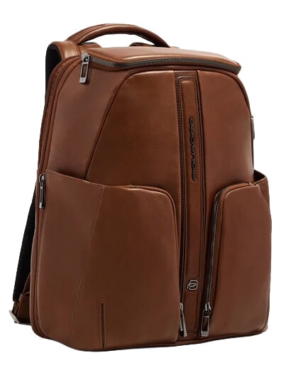 W143 Mochila de viaje y soporte para port&aacute;til de 14 pulgadas CUERO - Mochilas Escuela & Tiempo Libre