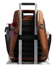 PIQUADRO W143 Mochila de viaje y soporte para port&aacute;til de 14 pulgadas CUERO - Mochilas Escuela & Tiempo Libre - 3