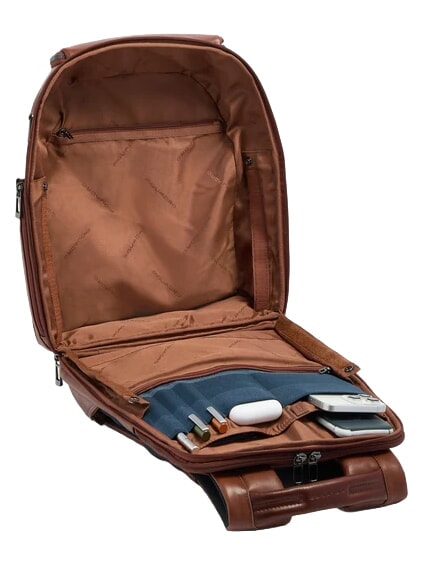 W143 Mochila de viaje y soporte para port&aacute;til de 14 pulgadas CUERO - Mochilas Escuela & Tiempo Libre