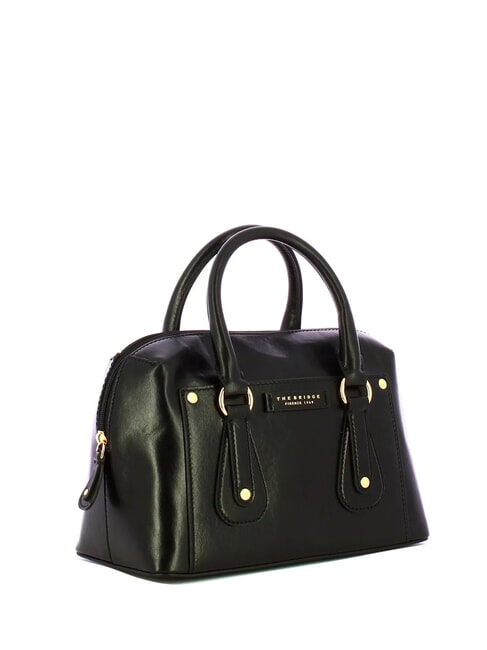 CECILIA Bolso de hombro con correa para el hombro Oro negro - Bolsos Mujer