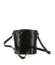THE BRIDGE CECILIA Bolso cubo de cuero Oro negro - Bolsos Mujer - 3