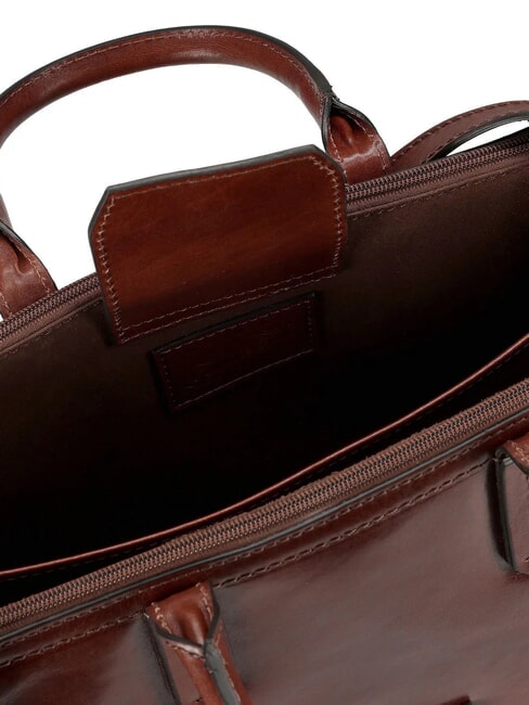 BEATRICE Bolso de mano con correa para el hombro. BROWN - Bolsos Mujer