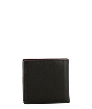 PIQUADRO X1 Cartera de cuero martillado negro - Carteras Hombre - 3