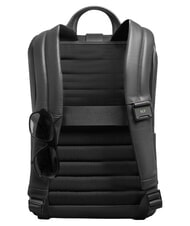 PIQUADRO RUSSEL Mochila para port&aacute;til de 14" con solapa negro - Mochilas Escuela & Tiempo Libre - 3