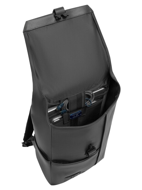 RUSSEL Mochila para port&aacute;til de 14" con solapa negro - Mochilas Escuela & Tiempo Libre