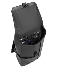 PIQUADRO RUSSEL Mochila para port&aacute;til de 14" con solapa negro - Mochilas Escuela & Tiempo Libre - 4