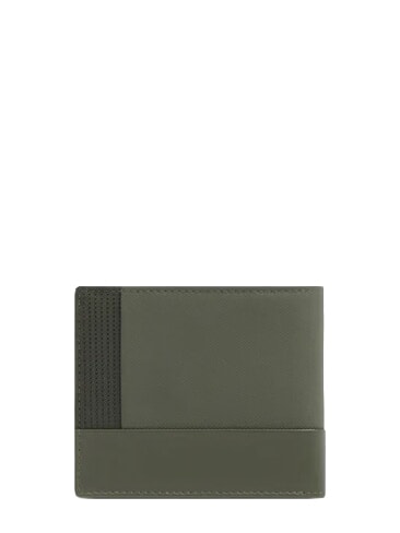 W145 Cartera de 5 compartimentos VERDE - Carteras Hombre