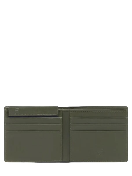 W145 Cartera de 5 compartimentos VERDE - Carteras Hombre