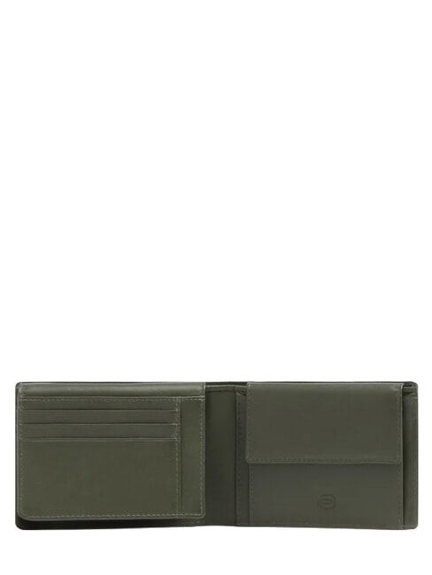 W145 Cartera de 7 compartimentos VERDE - Carteras Hombre