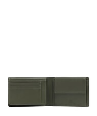 PIQUADRO W145 Cartera de 7 compartimentos VERDE - Carteras Hombre - 3