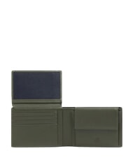 PIQUADRO W145 Cartera de 7 compartimentos VERDE - Carteras Hombre - 4