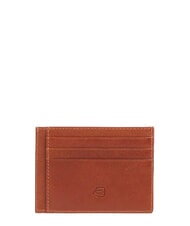 PIQUADRO W143 Tarjetero plano de cuero CUERO - Carteras Hombre - 2