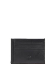 PIQUADRO W143 Tarjetero plano de cuero negro - Carteras Hombre - 2
