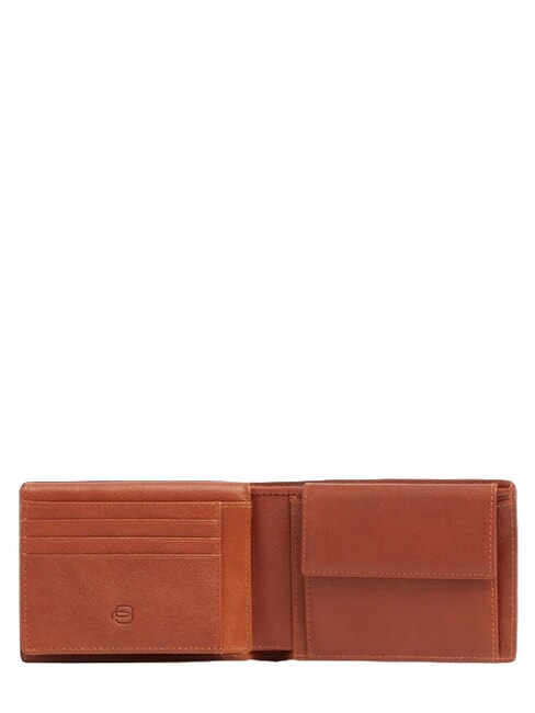 W143 Cartera de piel con 7 compartimentos CUERO - Carteras Hombre