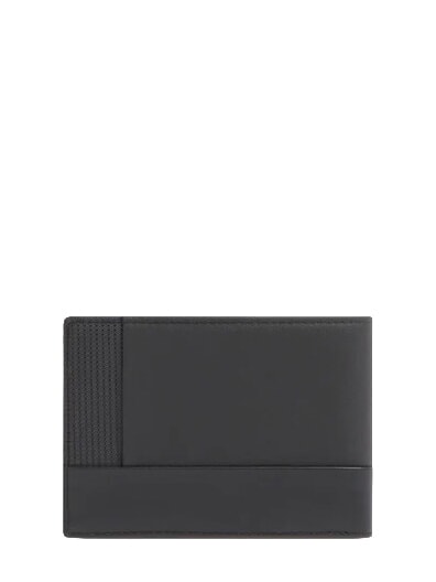 W145 Cartera de 7 compartimentos negro - Carteras Hombre