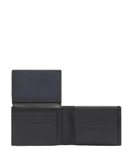 PIQUADRO W145 Cartera de 7 compartimentos negro - Carteras Hombre - 4
