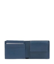 PIQUADRO W143 Cartera de cuero azul - Carteras Hombre - 3