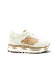 ALVIERO MARTINI PRIMA CLASSE GEO Zapatillas blanco roto/beige geo - Zapatos Mujer - 3