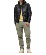 BLAUER WAVE Chaqueta corta acolchada de plumas negro - Chaquetas de plumas para hombre - 3