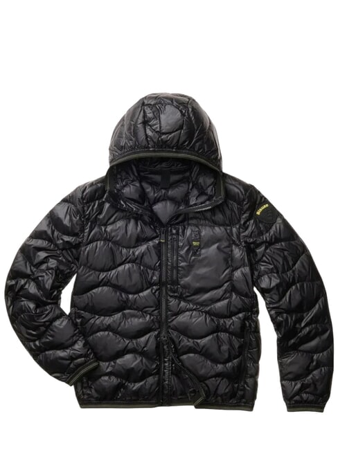 WAVE Chaqueta corta acolchada de plumas negro - Chaquetas de plumas para hombre