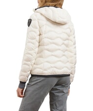 BLAUER CAMELIA Chaqueta corta acolchada con plumas blanco &oacute;ptico - Chaquetas de plumas de mujer - 2