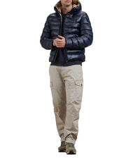 BLAUER ADAMS Chaqueta corta, relleno de guata tabaco azul - Chaquetas de plumas para hombre - 3