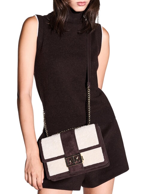 JODIE Bolso de hombro con cadena antagonista/guion - Bolsos Mujer