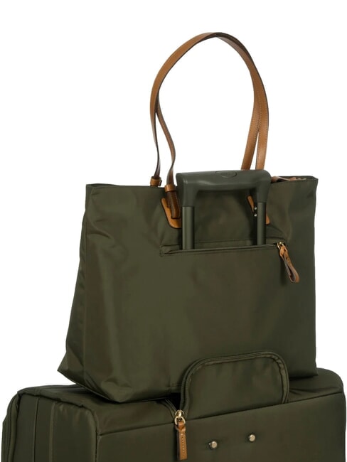 X-COLLECTION Comprador de hombro oliva - Bolsos Mujer