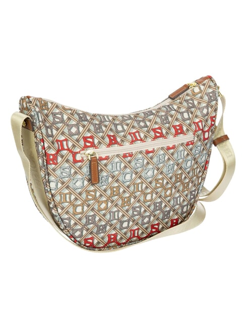 X-COLLECTION Bolso peque&ntilde;o de media luna &iquest;macram&atilde;?                                      - Bolsos Mujer