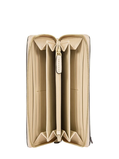 VOLTERRA Cartera con cremallera marfil - Carteras Mujer